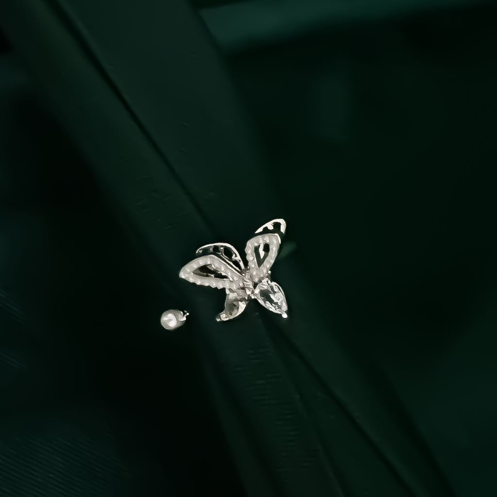 Pearl Butterfly Ring