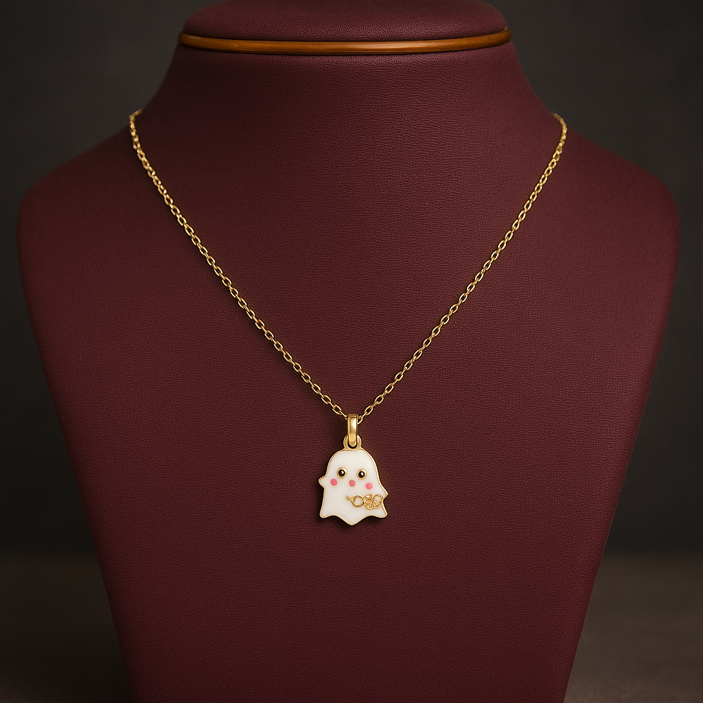 Snapchat logo chain