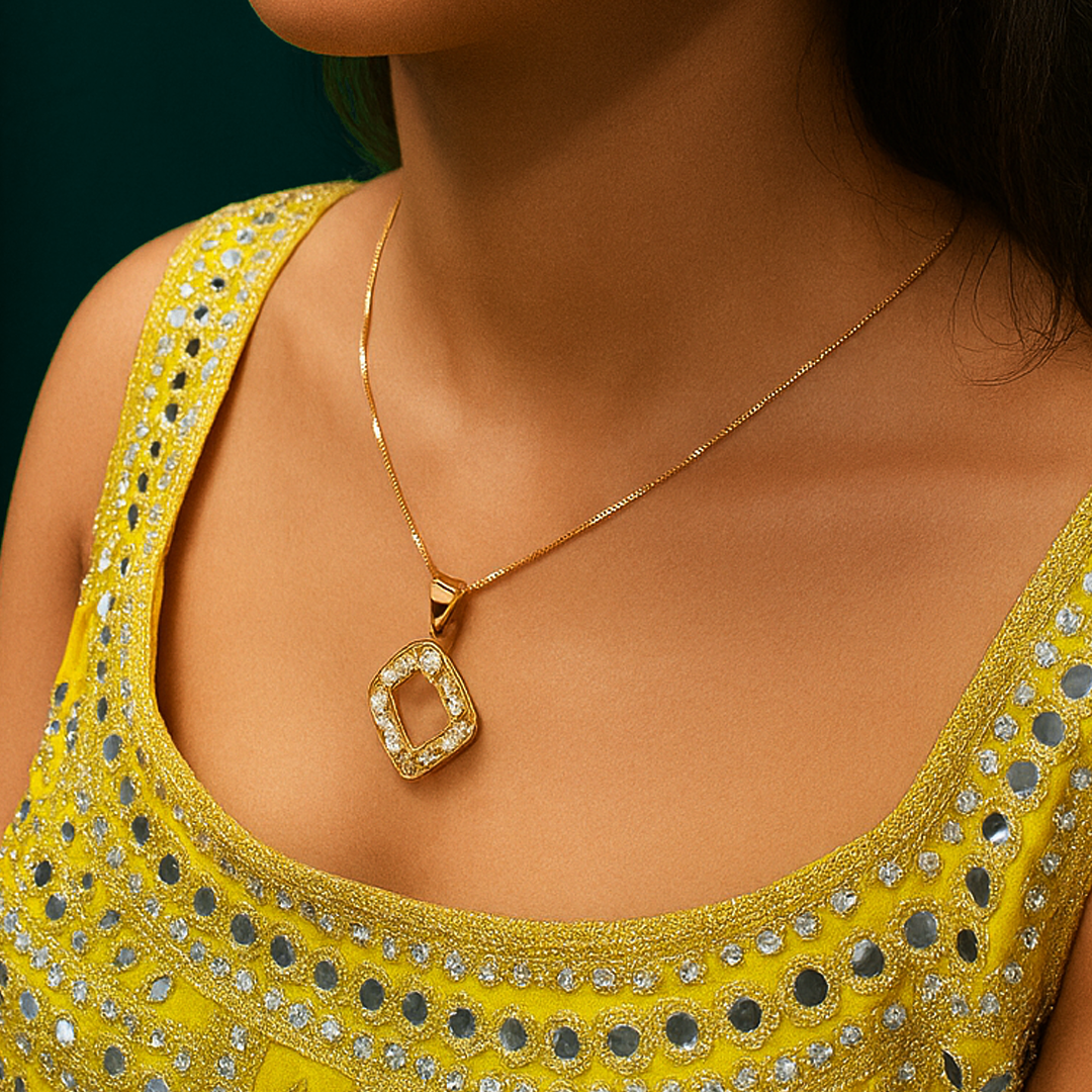 Square Pendant Set