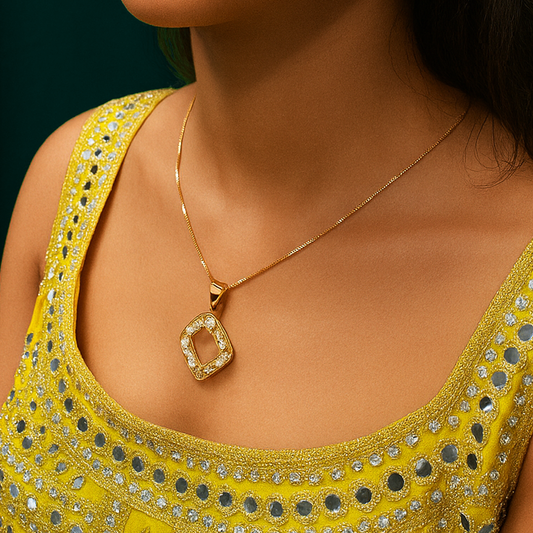 Square Pendant Set