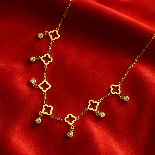 Floral Pearl Chain