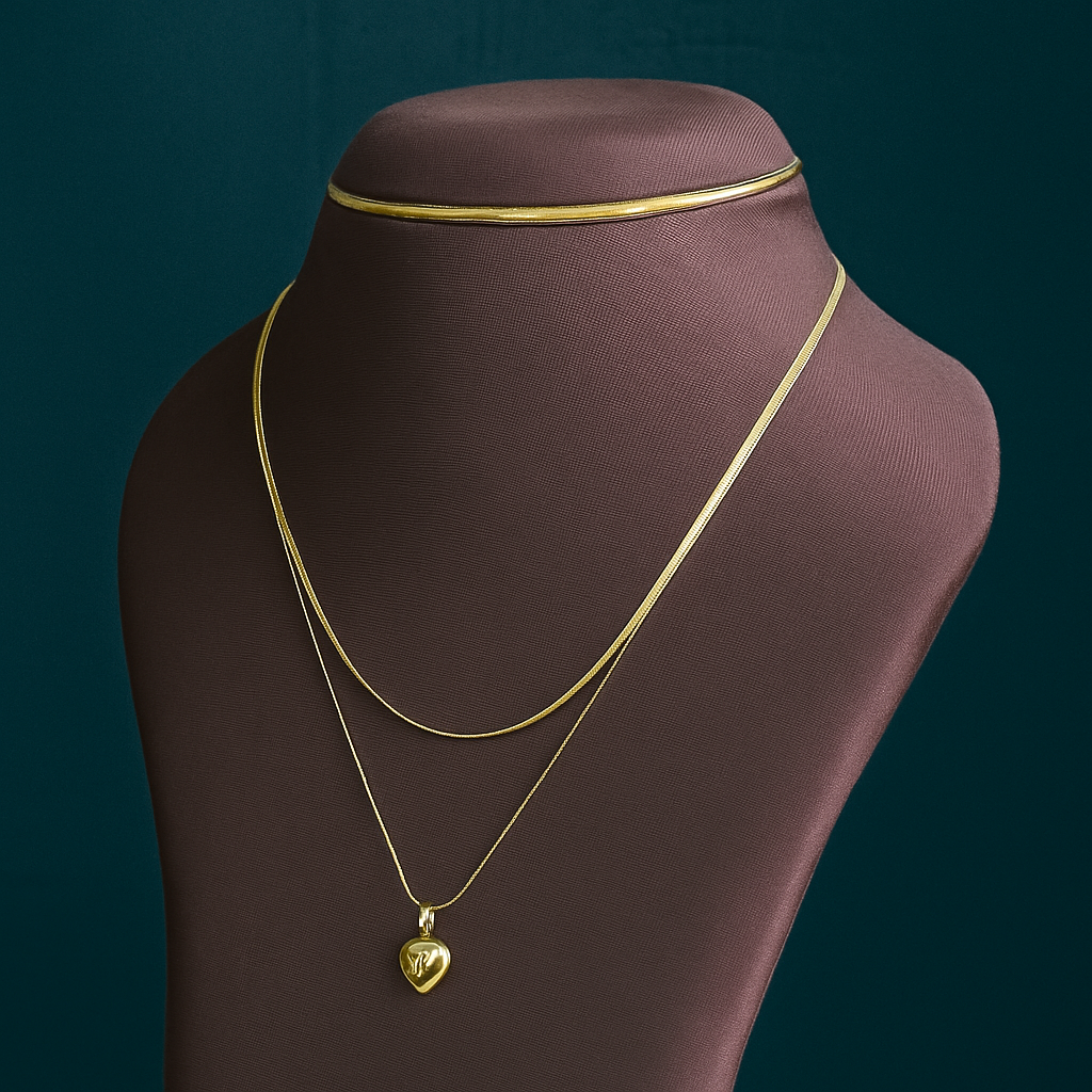 Heart Pendant Chain