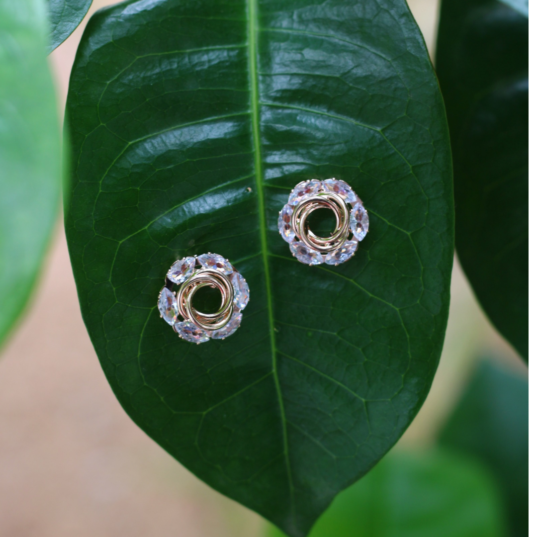 Rose Shape Stud