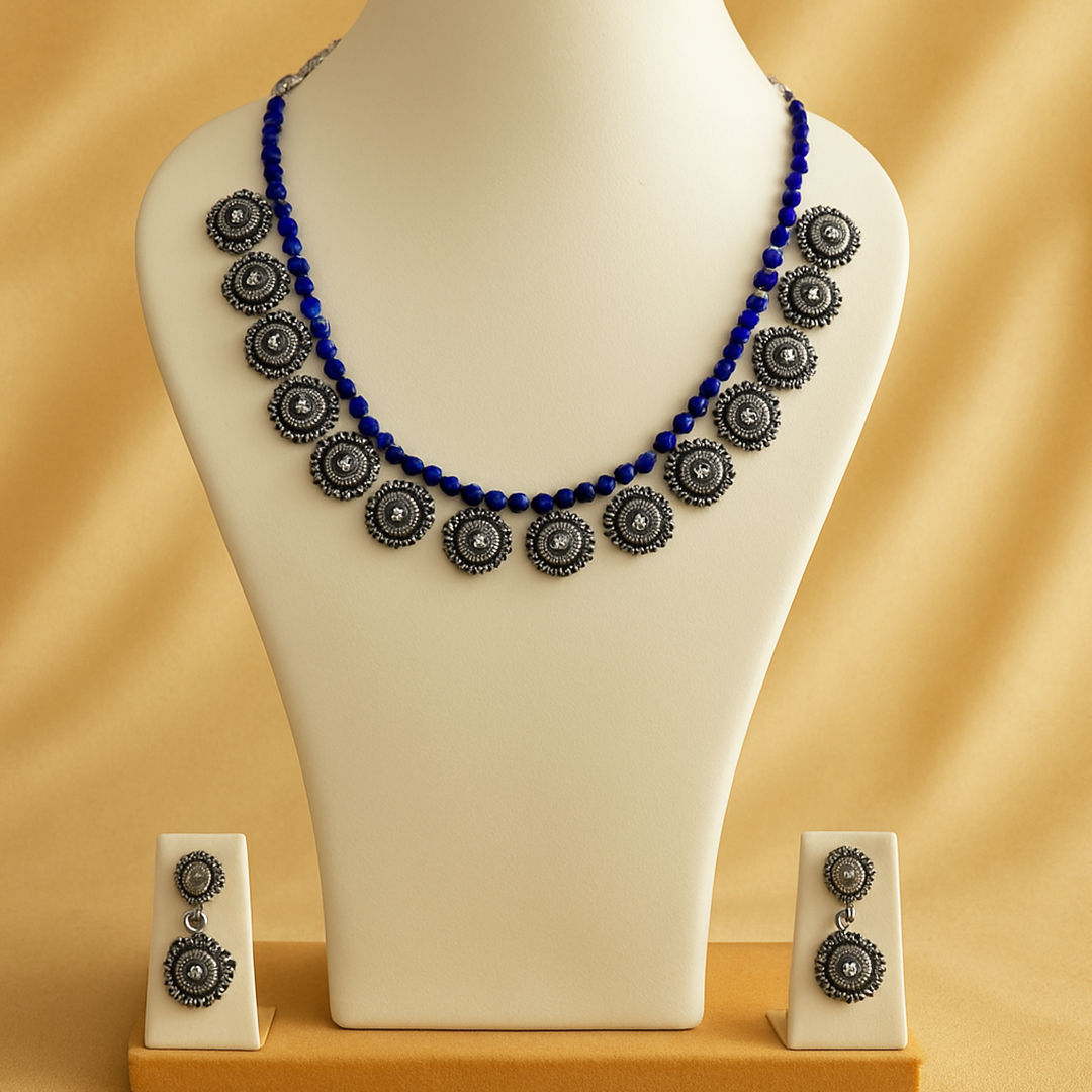 Mini Circles Oxidised Set
