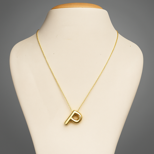 P Initial Pendant Chain
